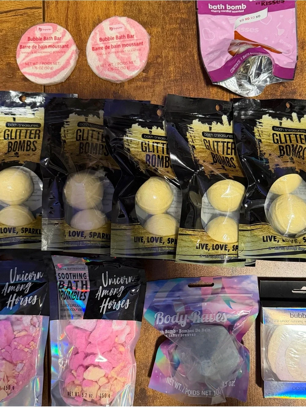 14 Packs - Bath Bombs, Bath Crumbles and Bubble Bars Bundle